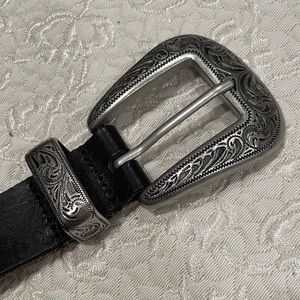 BLACK WESTERN BELT